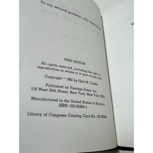 Oscar the Oil Rig Meets Tuckee the Tug (1982, Hardcover, DJ, 1st Edition) - Picture 8 of 9